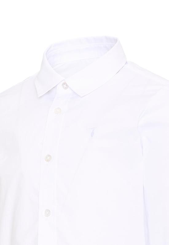 26FW [키즈] 트루사르디 탑 TIA26016CA WHITE WHITE - TRUSSARDI