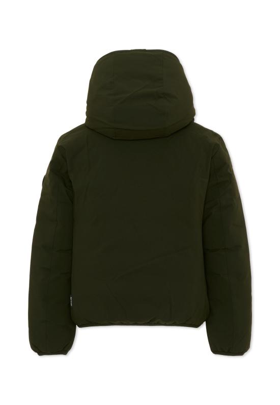 26FW [키즈] 세이브더덕 자켓 J33600B MATT21 50071 GREEN - SAVE THE DUCK