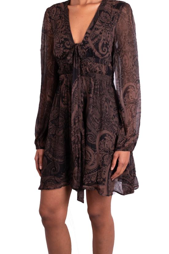 25SS 핑코 원피스 106744 A389 brown - PINKO