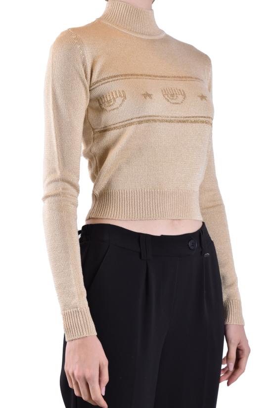  키아라 페라그니 스웨터 75CBFM11 CMH27901 Beige - CHIARA FERRAGNI