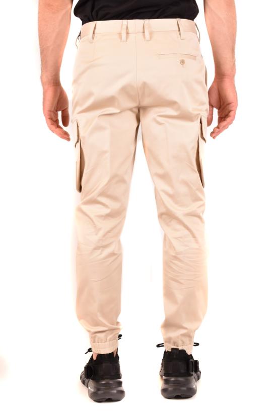  닐바렛 스트레이트 팬츠 PBPA827 Q011427 Beige - NEIL BARRETT