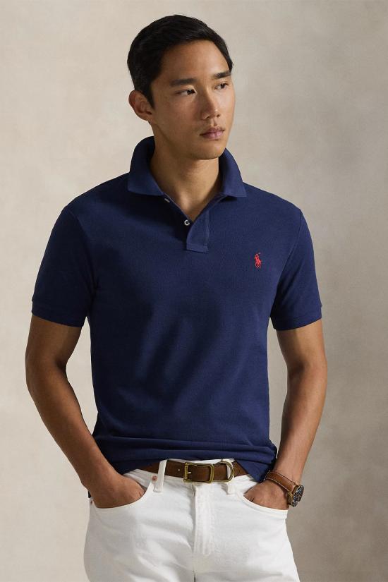 26SS 폴로 랄프로렌 폴로 티셔츠 710795080007 Navy - POLO RALPH LAUREN