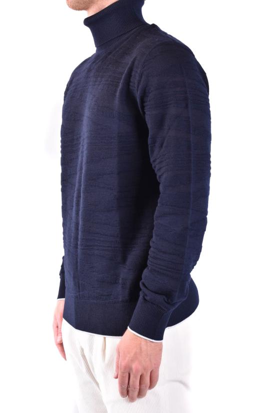  미소니 스웨터 UC23WN00 BK021ZS278P Navy - MISSONI