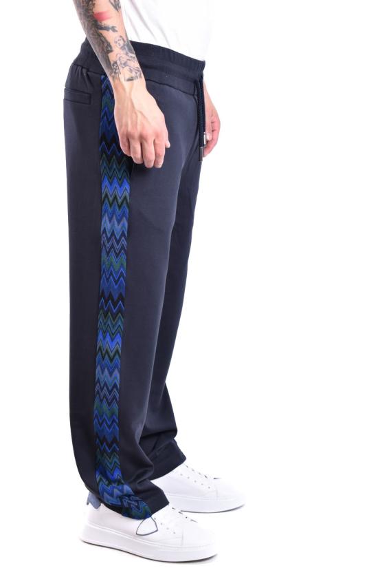  미소니 트레이닝/조거 팬츠 US22WI03 BR00HLSM8AJ Navy - MISSONI