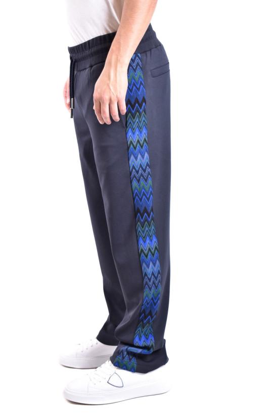  미소니 트레이닝/조거 팬츠 US22WI03 BR00HLSM8AJ Navy - MISSONI