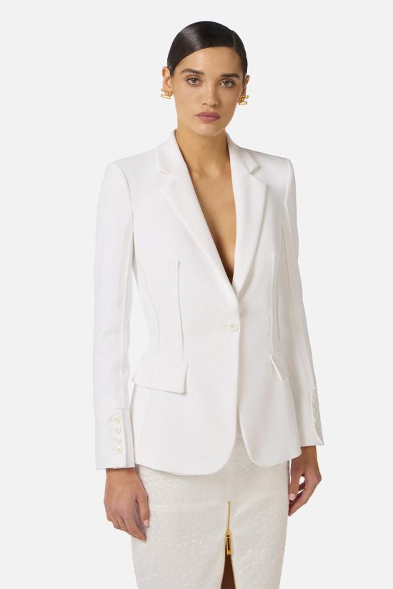26SS 엘리자베타프랜치 수트 자켓 GI21661E2360 Ivory - ELISABETTA FRANCHI