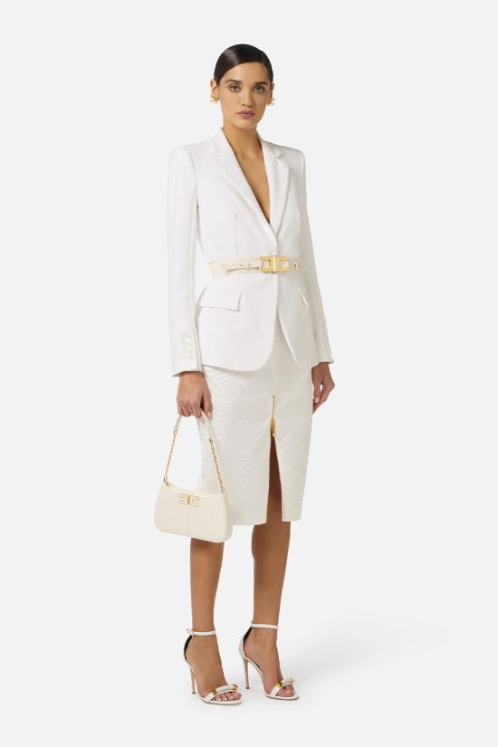 26SS 엘리자베타프랜치 수트 자켓 GI21661E2360 Ivory - ELISABETTA FRANCHI