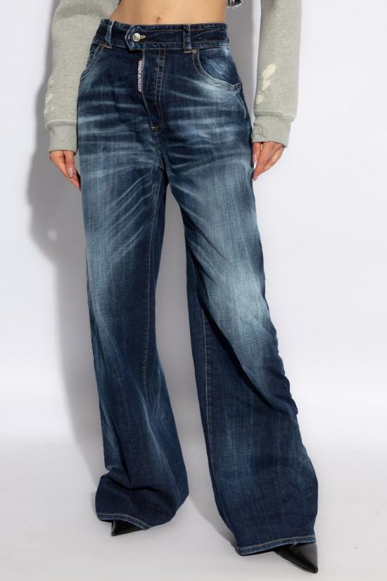  디스퀘어드2 데님 팬츠 S75LB1038 S30664470 Denim - DSQUARED2