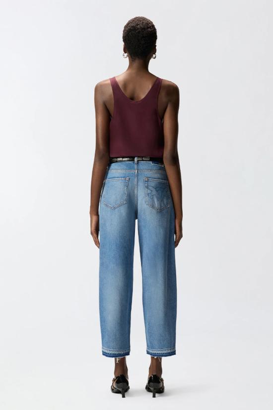26SS 핑코 데님 팬츠 103857A341PJF Denim - PINKO