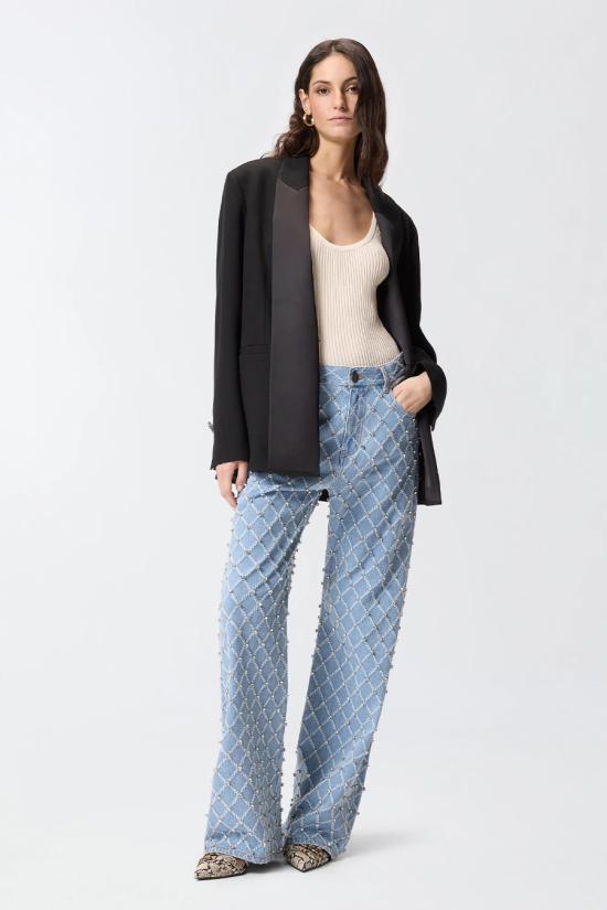 26SS 핑코 데님 팬츠 101733A32NPJE Denim - PINKO