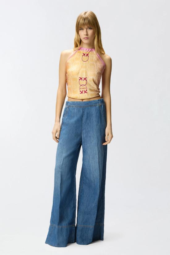 26SS 핑코 데님 팬츠 106398A33JPJD Denim - PINKO