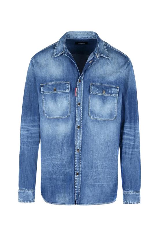  디스퀘어드2 데님 셔츠 S74DM0904 S30341470 Denim