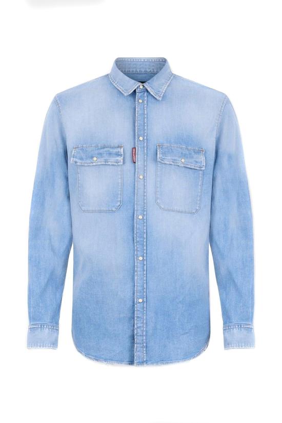 26SS 디스퀘어드2 데님 셔츠 S74DM0987 S30341470 Denim