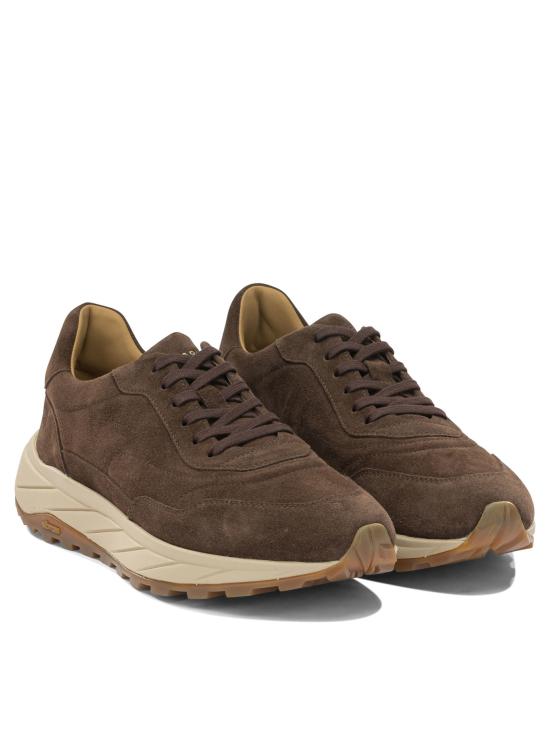 26FW 헨더슨 스니커즈 SHARK S 15154SUEDE ESPRESSO Brown - HENDERSON