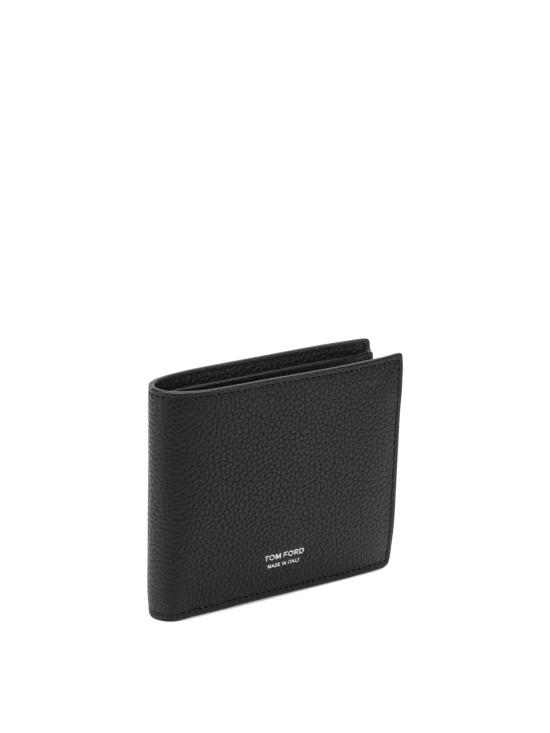 26FW 톰포드 그레인 가죽 클래식 바이폴드 지갑 Y0228LCL158SNAA Black - TOMFORD