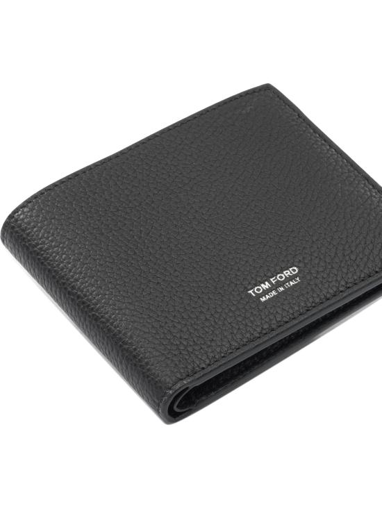 26FW 톰포드 그레인 가죽 클래식 바이폴드 지갑 Y0228LCL158SNAA Black - TOMFORD