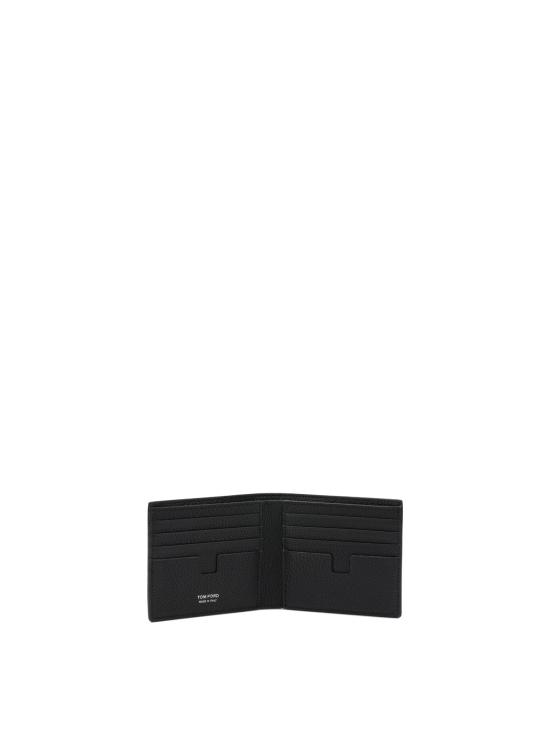 26FW 톰포드 그레인 가죽 클래식 바이폴드 지갑 Y0228LCL158SNAA Black - TOMFORD