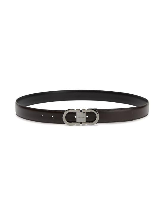 26FW 살바토레 페라가모 벨트 670326DOUBLEADJUS770943HICKORY PEPPERCORN - SALVATORE FERRAGAMO
