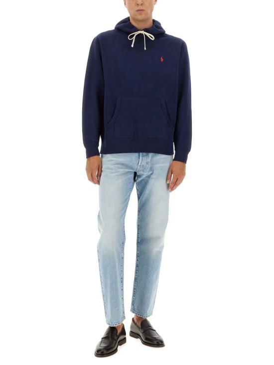 26FW 폴로 랄프로렌 포니로고 자수 후드 티셔츠 710766778007CRUISENAVY - POLO RALPH LAUREN