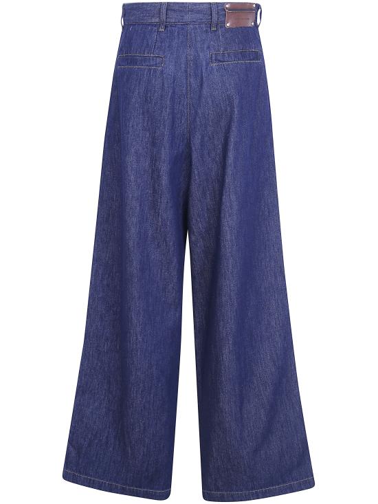 26FW 드리스 반 노튼 스트레이트 팬츠 2621309114401 507 BLUE - DRIES VAN NOTEN