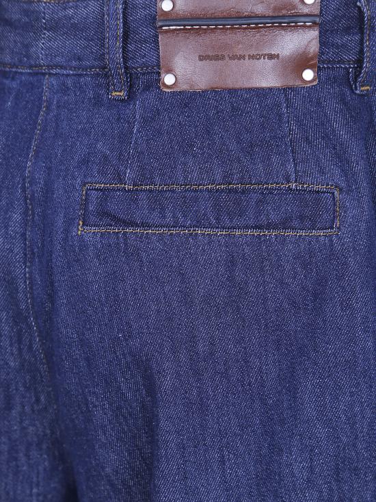 26FW 드리스 반 노튼 스트레이트 팬츠 2621309114401 507 BLUE - DRIES VAN NOTEN