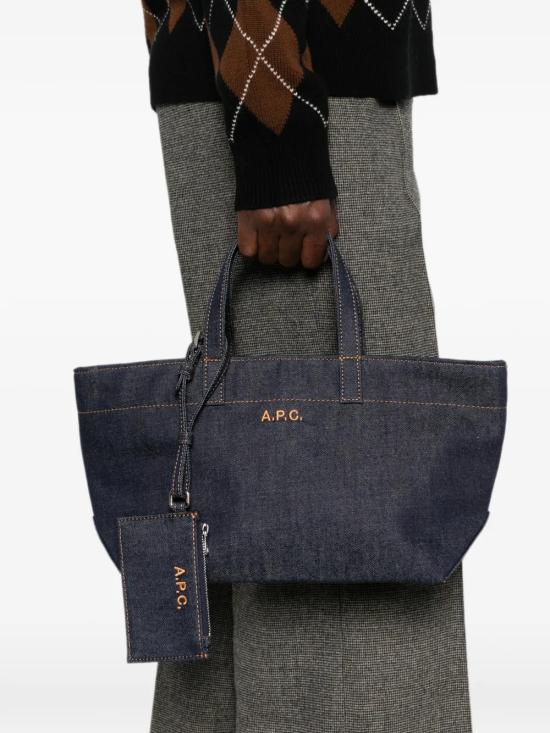 26FW 아페쎄 토트백 COHIZF67045IAI INDIGO - A.P.C.