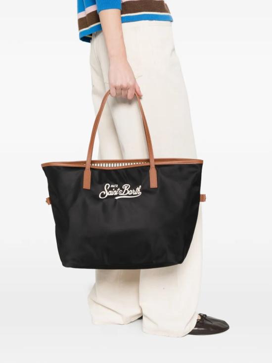 26SS 세인트바쓰 토트백 CB000200288L 0018 BLACK - MC2 SAINT BARTH