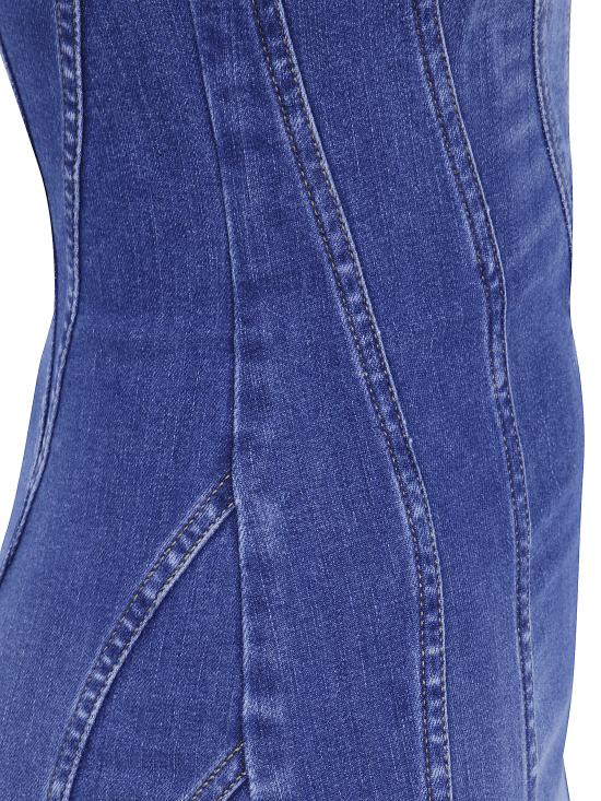 26FW 엘리자베타프랜치 미디 원피스 AJ02D66E2 139 BLUE - ELISABETTA FRANCHI