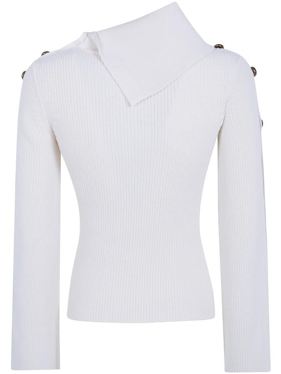 26FW 엘리자베타프랜치 스웨터 MK03S66E2 193 WHITE - ELISABETTA FRANCHI