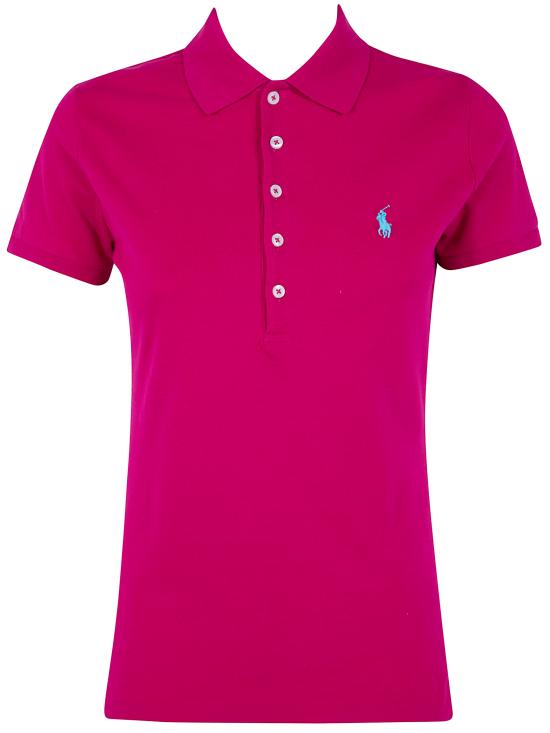 26SS 폴로 랄프로렌 폴로 티셔츠 211870245 034 PINK PURPLE