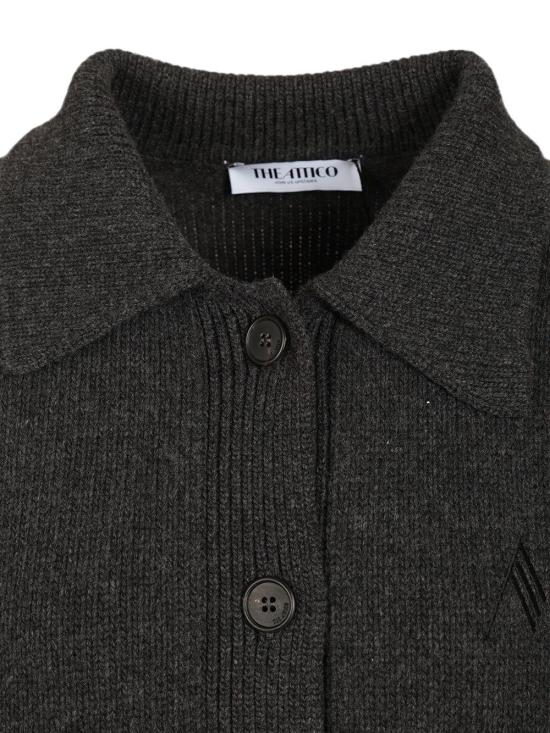 26FW 디 아티코 스웨터 261WCD00013KWS012AA 233 GREY - THE ATTICO