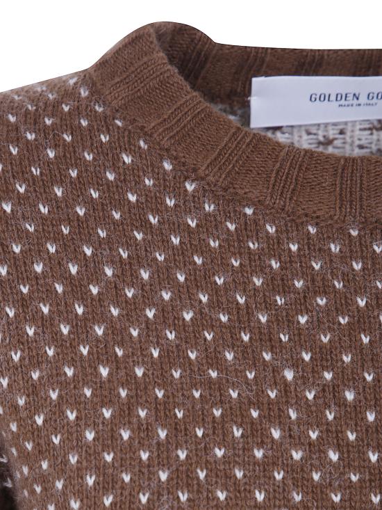 26FW 골든구스 폴로 티셔츠 GWP01165P00267555718 BROWN - GOLDEN GOOSE