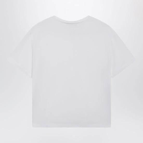 26FW 토템 클래식 오가닉 코튼 티셔츠 263WRT0529FB0502 003 WHITE - TOTEME