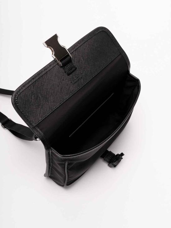  프라다 삼각로고 리나일론 폰 홀더 크로스백 2ZH1082DMHF0002 BLACK - PRADA