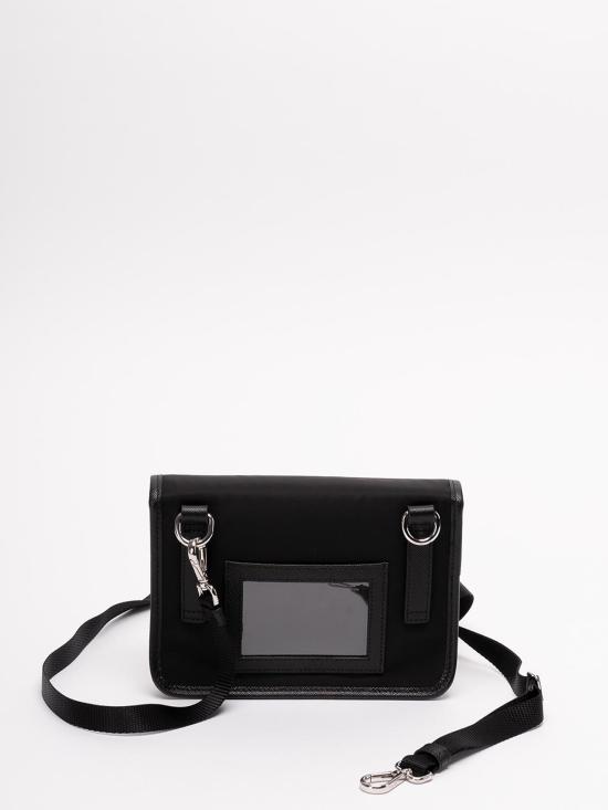  프라다 삼각로고 리나일론 폰 홀더 크로스백 2ZH1082DMHF0002 BLACK - PRADA