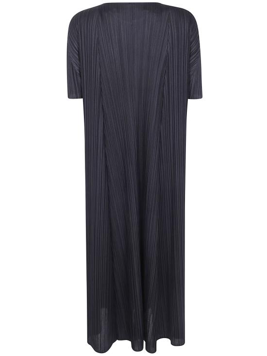 26SS 플리츠플리즈 멜로우 플리츠 플레어 미디 원피스 PP66JH284 15 BLACK - PLEATS PLEASE