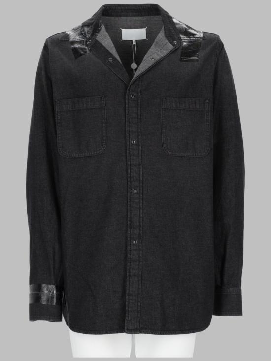 26SS 마르지엘라 긴팔 셔츠 S67DT0025 M30073961 BLACK