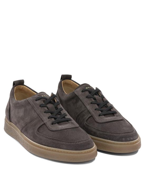 26FW 헨더슨 스니커즈 LEVANTE S 53883SUEDE CARBONIO Brown - HENDERSON