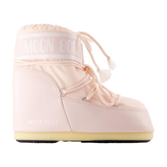 26FW 문부츠 아이콘 나일론 로우 부츠 80D1409340 J042 PINK
