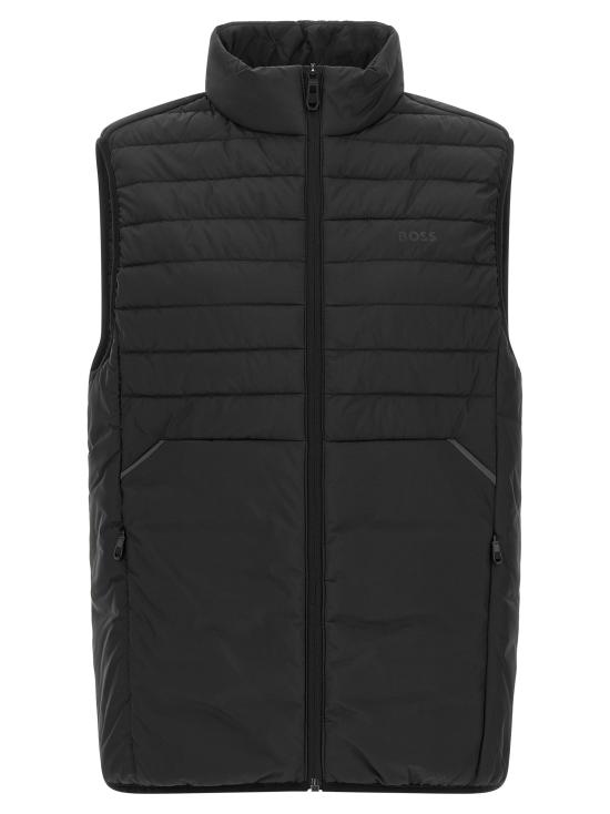26FW 휴고보스 패딩 조끼 50545867001 Black