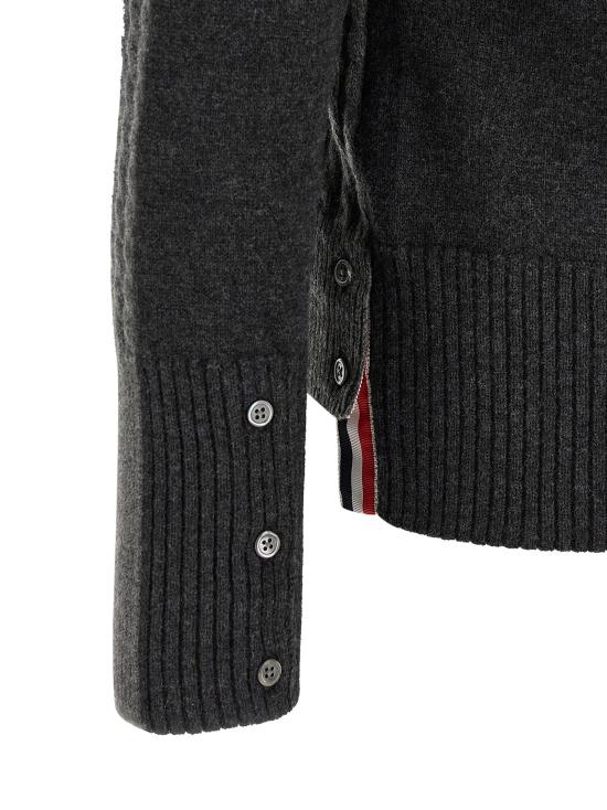 26FW 톰브라운 폴로 티셔츠 MKP166AY1018982 Gray - THOM BROWNE