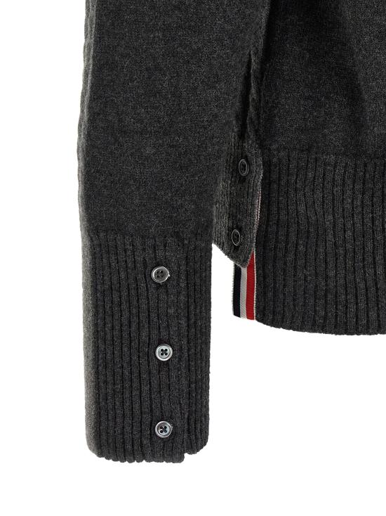 26FW 톰브라운 가디건 MKC650AY1018982 Gray - THOM BROWNE