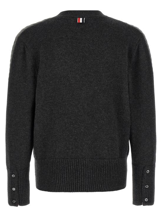 26FW 톰브라운 가디건 MKC650AY1018982 Gray - THOM BROWNE