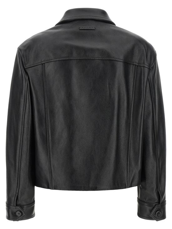 26FW 마르니 무스탕 JKMX0414QUULV89300N99 Black - MARNI