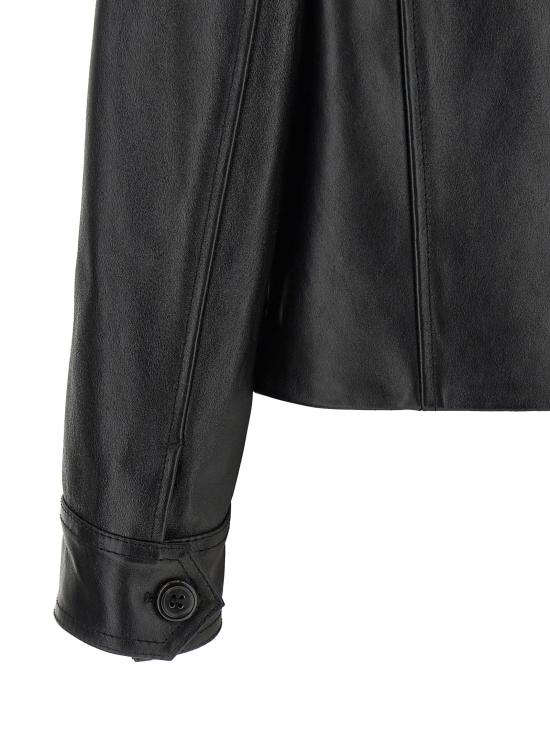 26FW 마르니 무스탕 JKMX0414QUULV89300N99 Black - MARNI