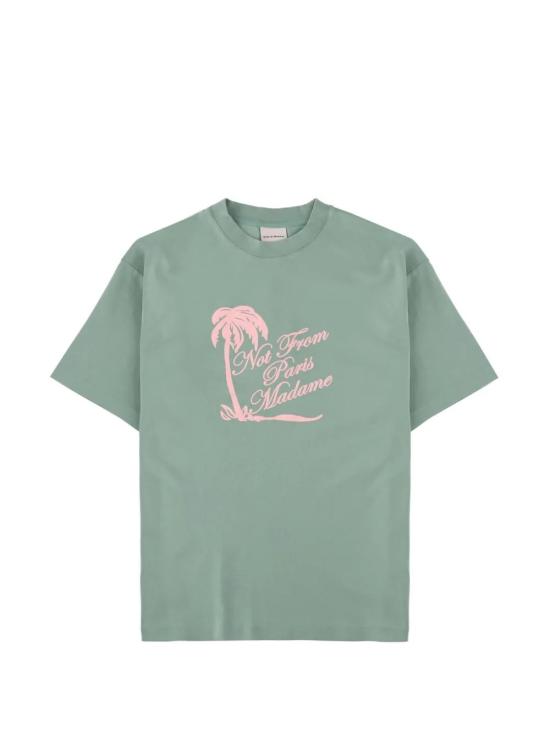 26SS 드롤드무슈 반팔 티셔츠 K TS297 CO002 WG Water green