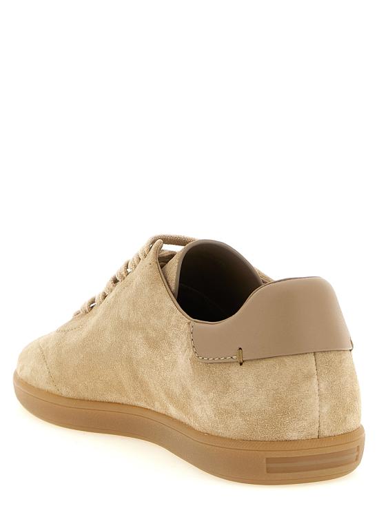 26SS 에르메네질도제냐 스니커즈 LHSOYS8218ZCRE Beige - ERMENEGILDO ZEGNA