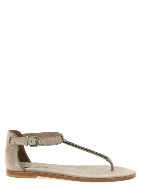 26SS 브루넬로 쿠치넬리 샌들 MZSFC3257C5859 Beige