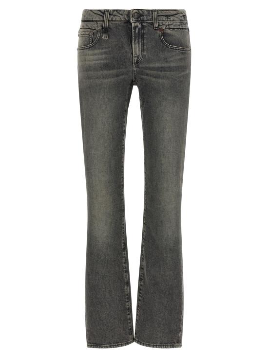26FW 알13 데님 팬츠 R13WD091D571ALEYTONBLACKSTRETCH