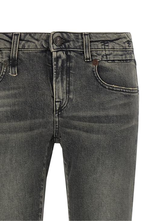 26FW 알13 데님 팬츠 R13WD091D571ALEYTONBLACKSTRETCH - R13